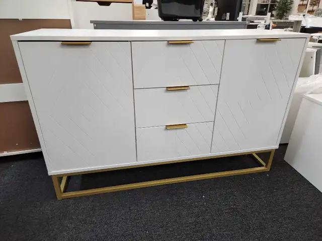 3-Drawer Sideboard,Kitchen Storage Cabinet in Hutches & Display Cabinets in Markham / York Region - Image 2