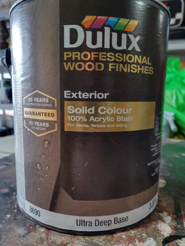 Dulux acrylic stain in Painting & Paint Supplies in Renfrew