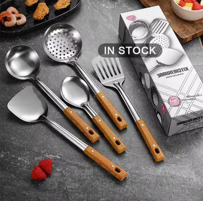 Kitchenware Stainless Steel 5-Piece Utensil Set, View more