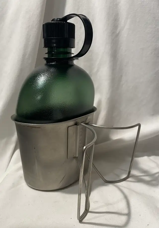  Nalgene Canteen & Canadian Army Canteen Cup (Stamped CAN)