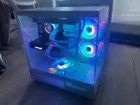 New High-End White Gaming PC (Core i5 12500T, RTX 3070, 16GB) 