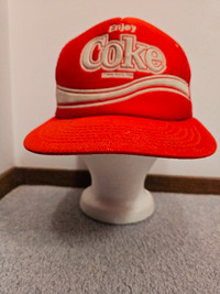 RARE VINTAGE ENJOY COKE-COCA COLA SNAPBACK BASEBALL CAP $50.00