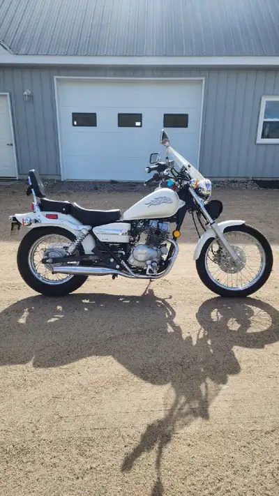 Selling my 2006 Honda Rebel 250. Only 1750 kms. Runs great. Asking $2900.