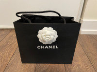 Chanel boutique paper shopping bag for SLGs