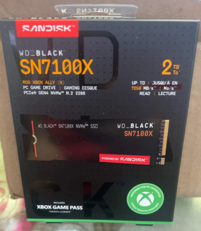 Brand New WD_BLACK SN7100X NVMe 2 TB SSD, View more