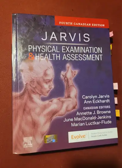 Jarvis Physical Examination & Health Assessment. 4th Canadian Ed, View more