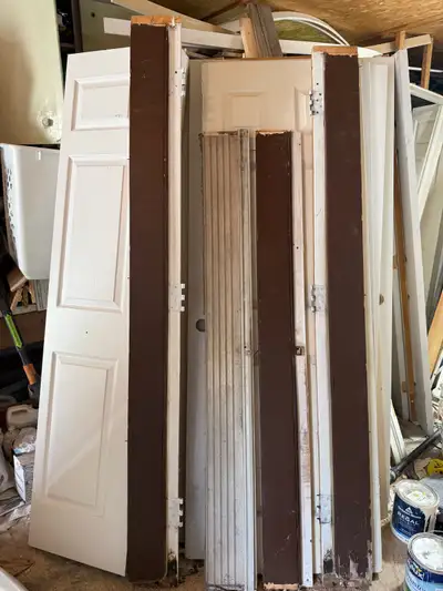 Exterior door frame -- 69x83 exterior double door frame, View more