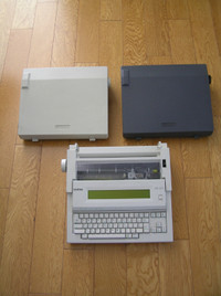 Electric Word Processor Typewriters