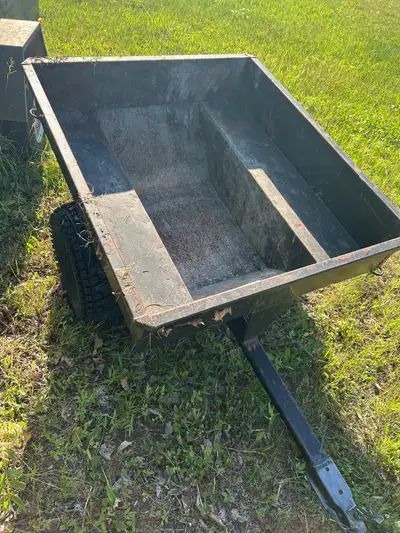 Steel atv trailer, no longer use, asking 700 obo 51” long 44” wide