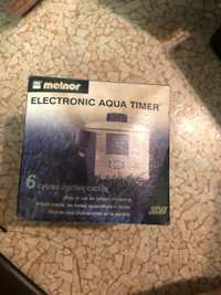 AS IS - Melnor Electronic Aqua Timer 6 Cycles 3050 - $10