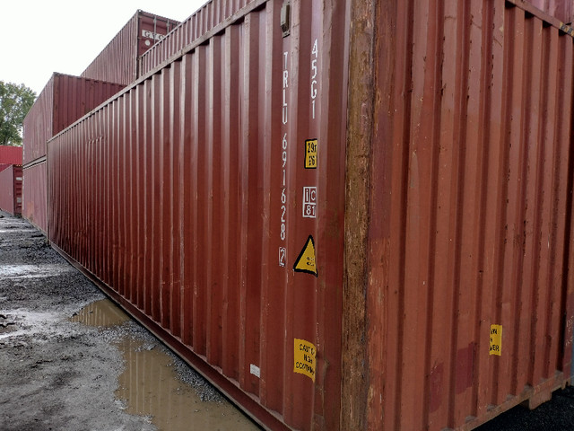 40ft Used Shipping Container / Conteneur d'Ocassion 40 pieds dans Conteneurs d’entreposage  à Ville de Montréal - Image 4