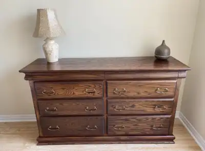 Canadian Made Solid Wood Oak Dresser, View more