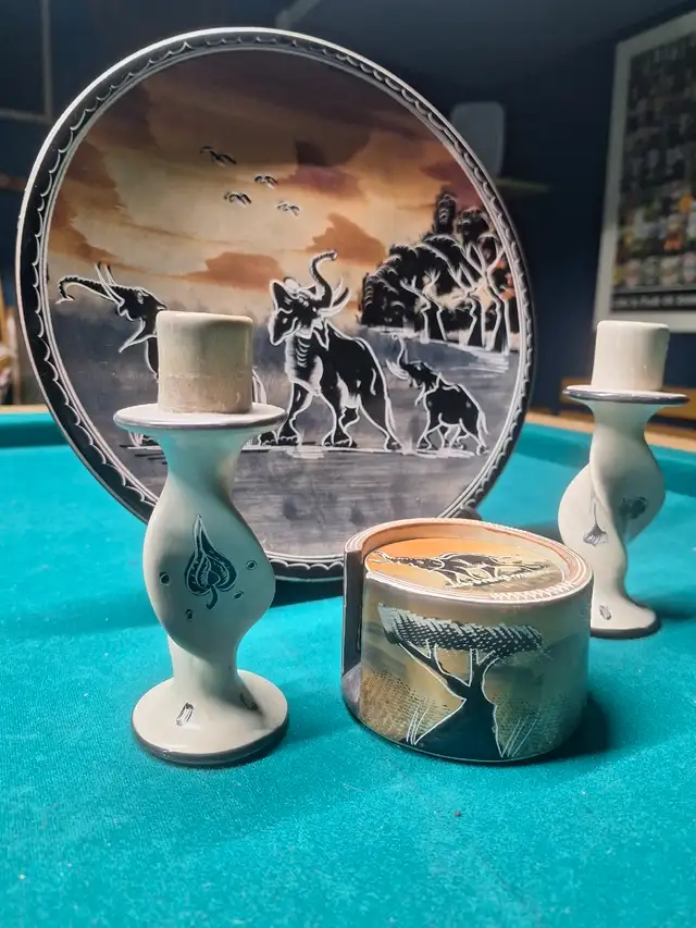 African hand carved set62863258574850121