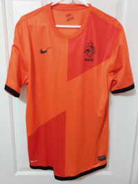 Nike Authentic Holland Soccer Dri-Fit Jersey Size Large