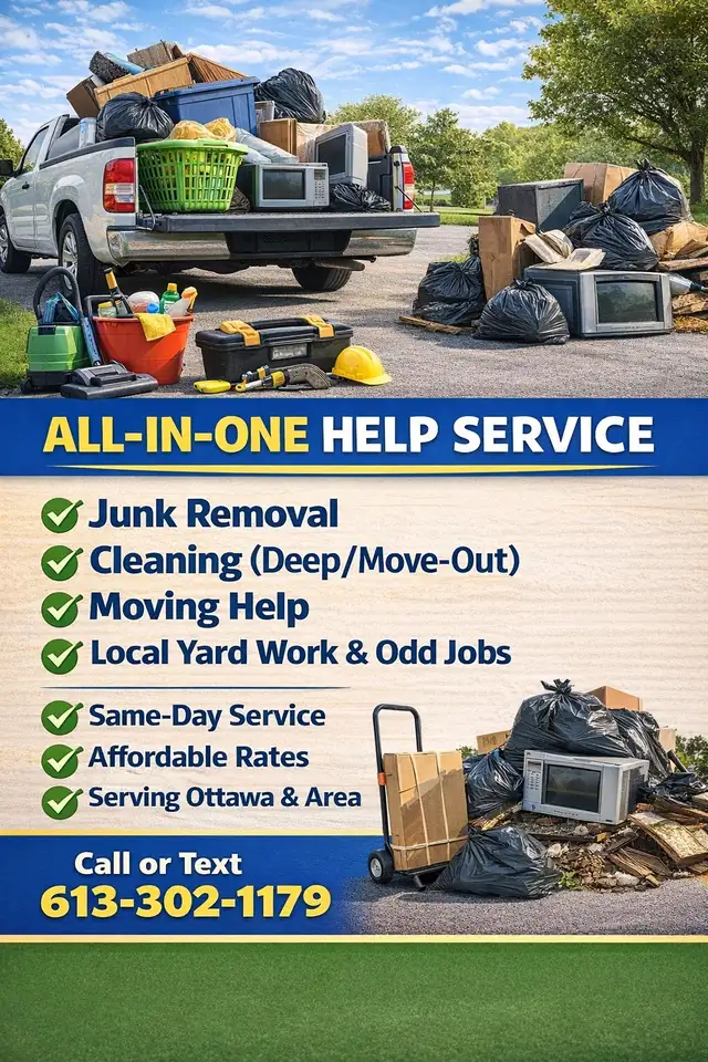 Junk Removal & Cleaning Services – Ottawa (Same Day Available) in Other in Ottawa - Image 2