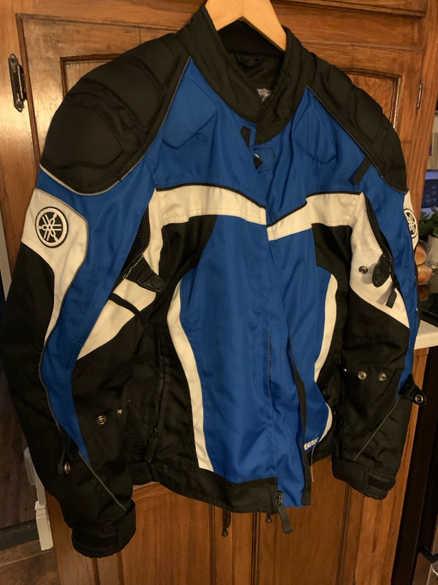 Yamaha armoured motorcycle jacket  in Men's in Annapolis Valley