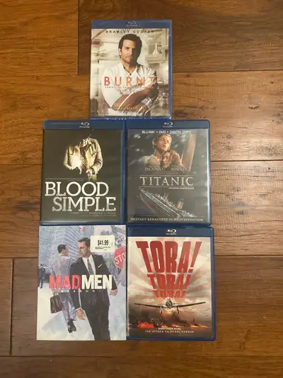 $12. Blu-ray movies, View more