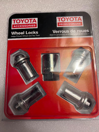 Brand New OEM Toyota wheel lock key set Anti-theft