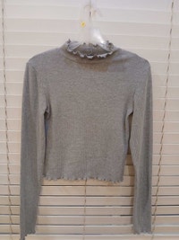 Mock Neck Ribbed Long Sleeve Shirt – Delta/Surrey/Langley Greater Vancouver Area Preview