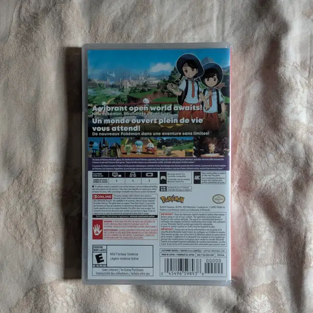 Pokemon Scarlet for Nintendo Switch62864746258307121