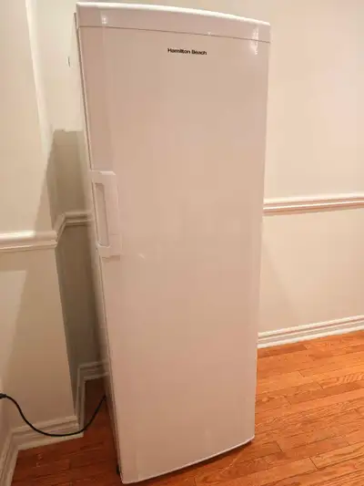 Selling a Hamilton Beach upright freezer in excellent, clean, and fully working condition. Perfect f...