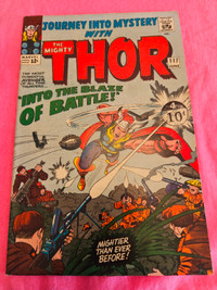 1965 Thor Comicbook. UK variant VF  8..0  ow/w