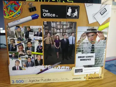x3 Casse-têtes The Office 500 Pieces Jigsaw Puzzle 3-Pack, View more