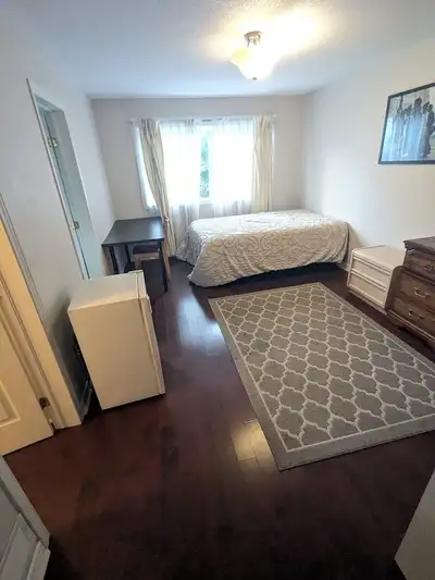 -Master bedroom with private bathroom and walk-in closet at Redpath drive available immediately. -Lo...