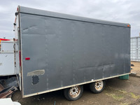14 ft. CARGO TRAILER, DOORS FRONT AND REAR