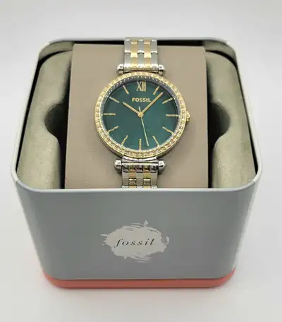 Fossil Tillie Three-Hand Two Tone Stainless Steel Watch, View more