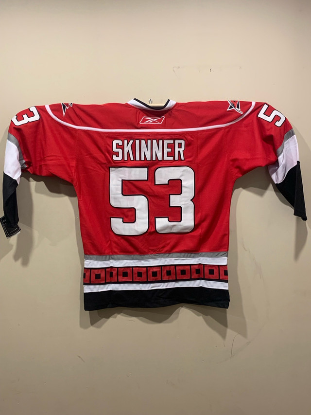Authentic Jeff skinner jersey size 54 in Hockey in Guelph