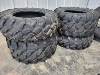 Set of 4 27 atv tires.