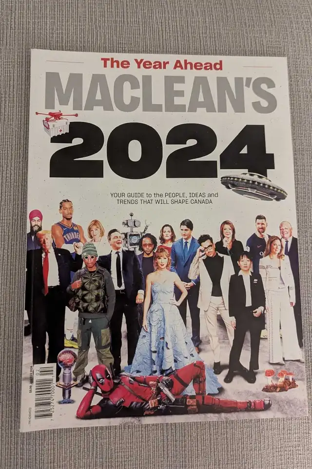 Brand New Maclean's 2024 Magazine - The Year Ahead in Magazines in City of Toronto - Image 2