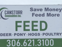 Deer,pony,hogs,poultry feed