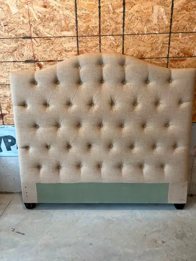 Queen size upholstered headboard, View more