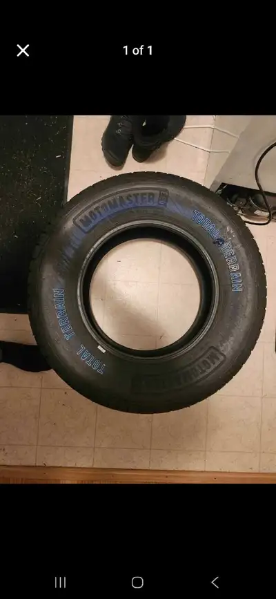 2 brand new tires 265/70-18 for sale 150 obo