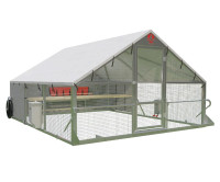 Cackellac, Alumi-Coop poultry and livestock shelters