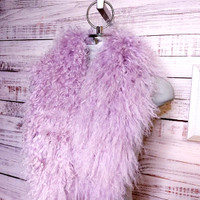 Brand 100% new Woolsy pastel purple skinsheep  collar