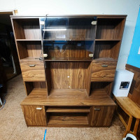 Two piece cabinet