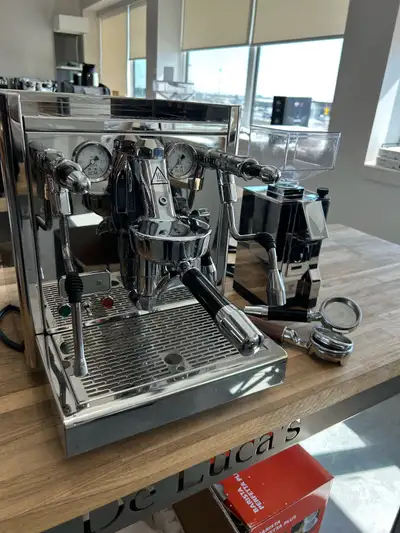 Espresso Machine and Grinder, View more