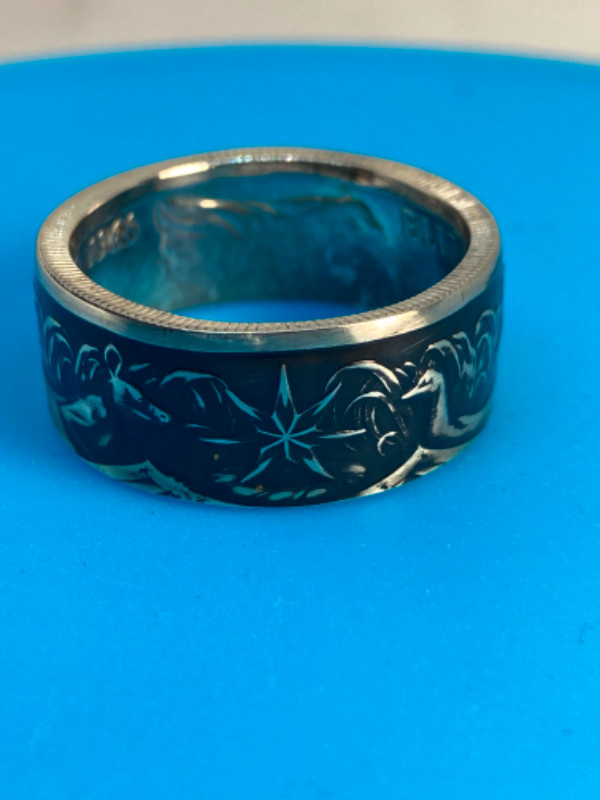 Custom Made Coin Rings For Sale in Jewellery & Watches in Medicine Hat - Image 2