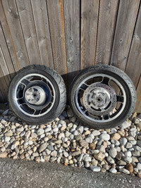 2010 Harley Davidson Front/Rear Tires and Rims