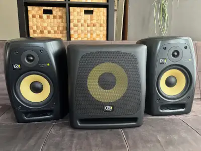KRK VXT8 Speakers (Sub no longer available), View more