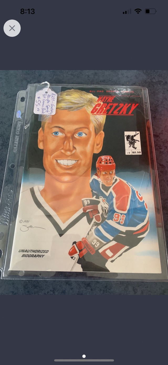 Wayne Gretzky COLLECTIBLES Memorabilia OILERS Showcase 305 in Arts & Collectibles in Edmonton - Image 2