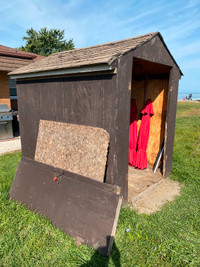 Wood shed for sale