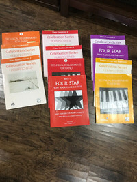 Celebration series piano books 1, 2, 3