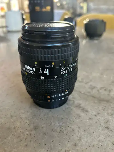 Nikon 28-70mm Lens, View more