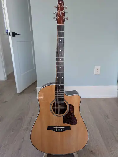 Seagull Maritime SWS All-Solid Wood Acoustic Electric Guitar, View more