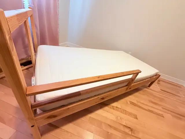 IKEA kid single bed and mattress