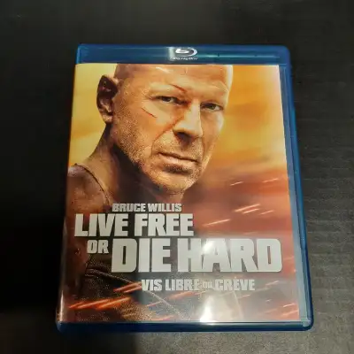 Live Free or Die Hard Bruce Willis Blu-ray, View more